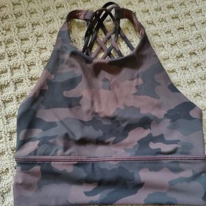 Lululemon High neck sports bra